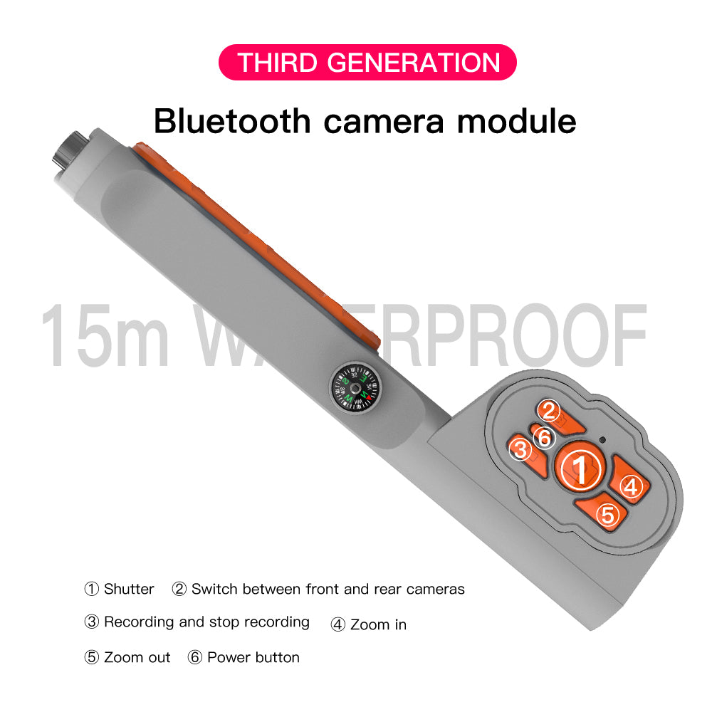 SHELLBOX 15M IPX8 Waterproof Case for iPhone 14 Pro Max 13 Pro Max X XR XS Max Underwater Phone Cover with Bluetooth Camera Module SHELLBOX 15M IPX8 Waterproof Case for iPhone 14 Pro Max 13 Pro Max X XR XS Max Underwater Phone Cover with Bluetooth Camera Module